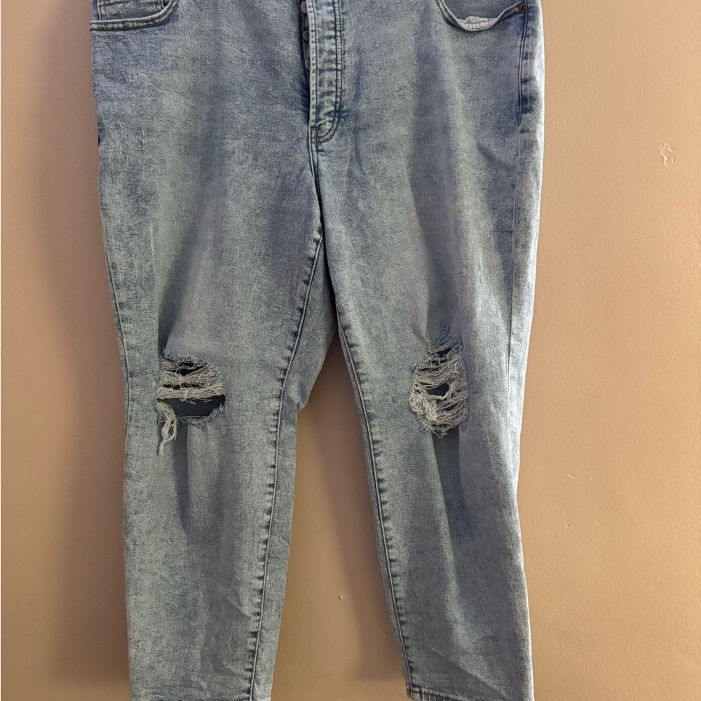 Old Navy Light Blue High-Rise Jeans